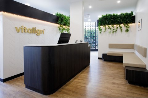 Reception and waiting area