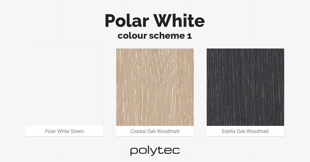 Polar White colour scheme 1 / Colour Collections / Polytec