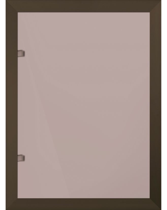 Bronze 23mm aluminium door frame