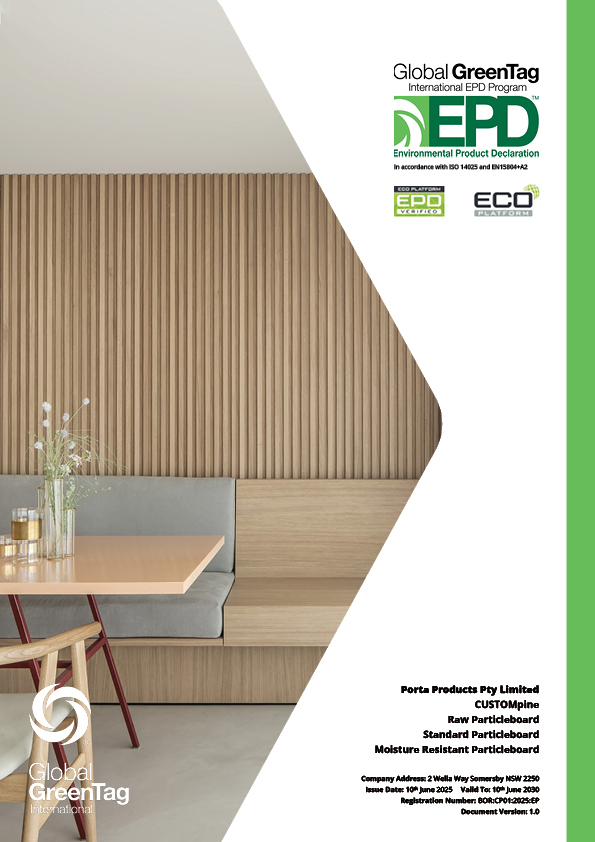 Particleboard EPD