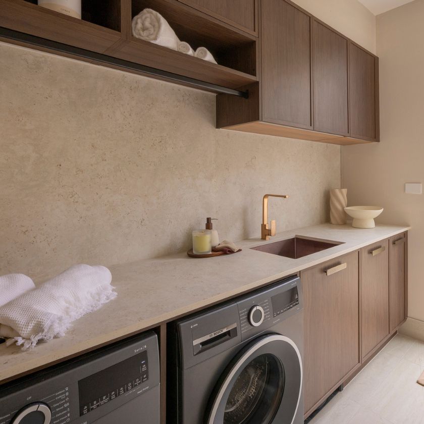 House 3 laundry on The Block 2026