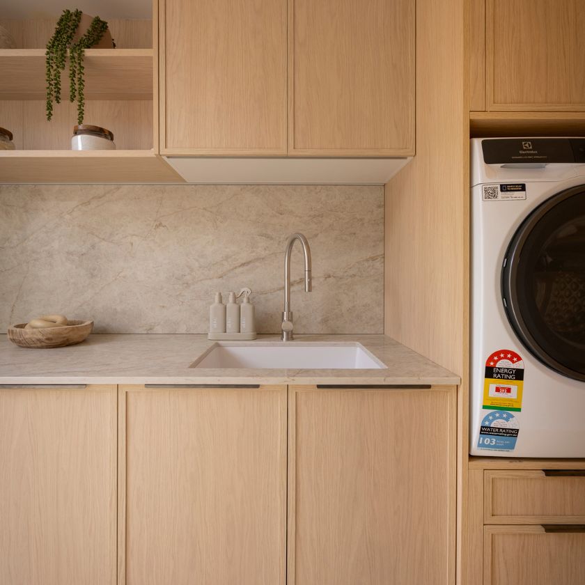 House 5 laundry on The Block 2026
