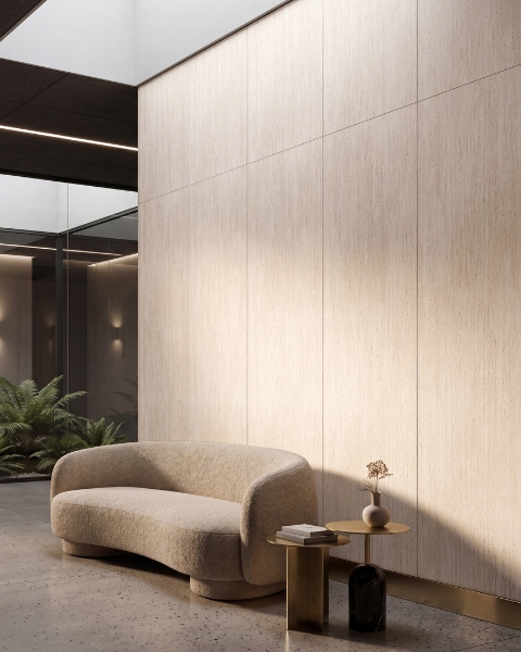 Ivorio Travertine Smooth swatch