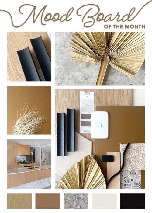 Bronze Gold Leaf - Moodboard