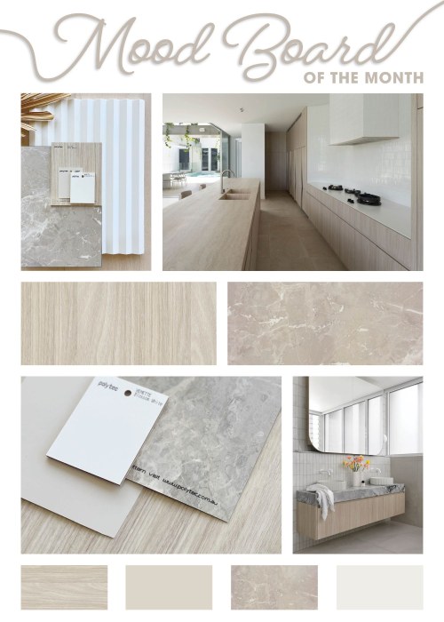 Blossom White - Moodboard