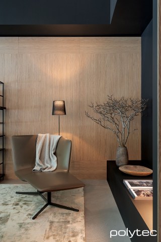 polytec COMMERCIAL & ARCHITECTURAL - Wall Paneling in Boston Oak Woodmatt.