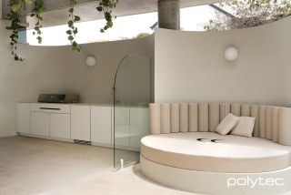 polytec ALFRESCO - Alfresco doors  in Polar White Matt.