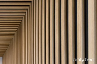 polytec STECCAWOOD - 31mm x 65mm Steccawood battens in Natural Oak Ravine.