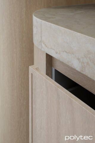 polytec THERMOLAMINATED - Door in Sussex,  and Coastal Oak Woodmatt.