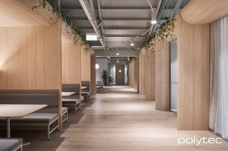 polytec COMMERCIAL & ARCHITECTURAL - Panels in Nordic Oak Woodmatt.