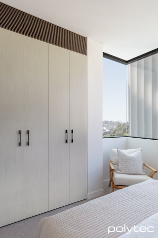 polytec WARDROBE - Wardrobe doors in Marni Lini Matt.