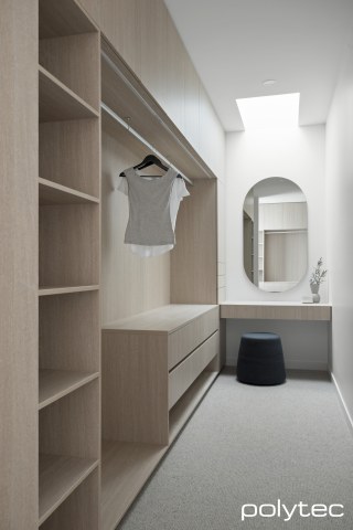 polytec WARDROBE - Wardrobe in Coastal Oak Woodmatt.