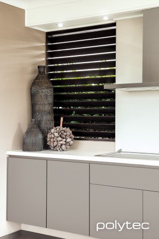 polytec ALFRESCO - ALFRESCO doors in Stone Grey Matt.