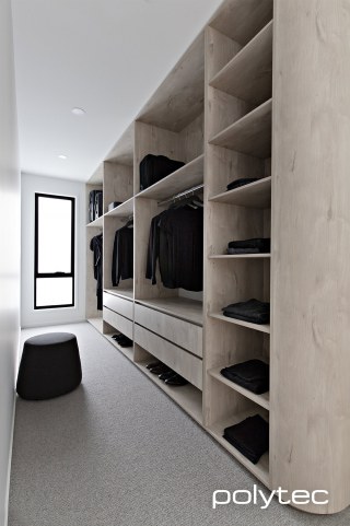 polytec WARDROBE - Wardrobe in Angora Oak Woodmatt.