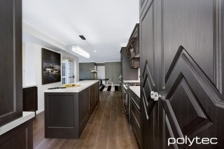 Polytec - Doors and panels in Black Wenge Ravine.