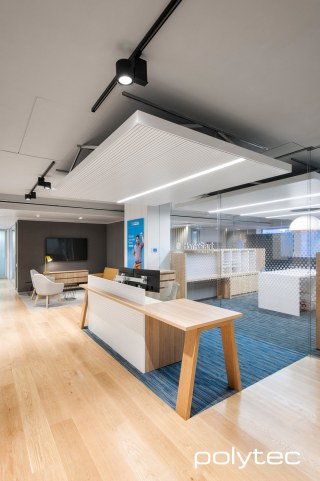 polytec COMMERCIAL & ARCHITECTURAL - Office furniture in Polar White Matt.