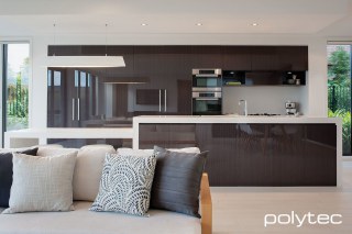 Polytec - Laminate benchtop in Classic White Matt.