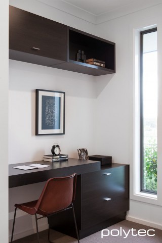 Polytec - Drawers and Panels in Black Wenge Matt.