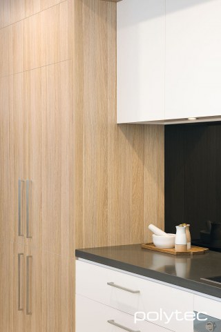Polytec - Doors and panels in Natural Oak Ravine.