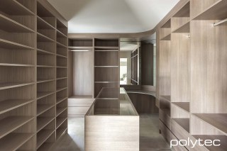 polytec WARDROBE - Wardrobe in Satra Wood Ravine,  and Sepia Oak Ravine.
