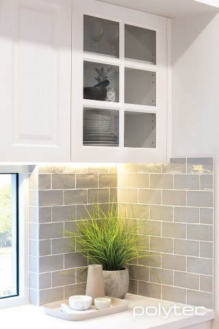 polytec THERMOLAMINATED - THERMOLAMINATED Atlanta doors in Classic White Matt.