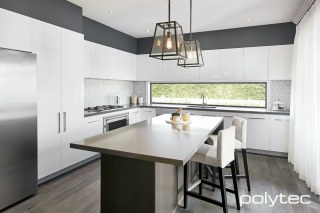 Polytec - Ultraglaze doors in Superior White Gloss.