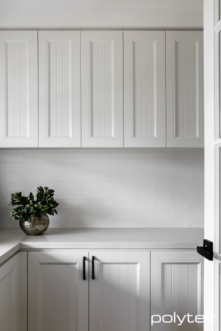 polytec THERMOLAMINATED - Doors in Allandale,  and Classic White Matt.