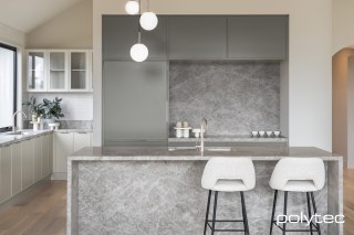 polytec KITCHEN - Doors in Sussex,  with Forage Smooth,  and Greige Smooth.