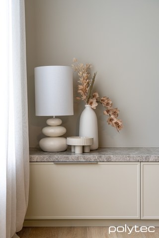 polytec STUDY & ENTERTAINMENT - Doors in Sussex,  with Greige Smooth.