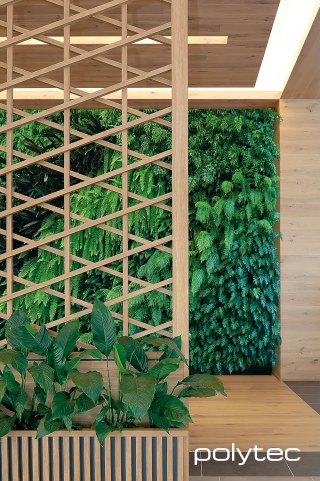 polytec STECCAWOOD - 17mm x 38mm Steccawood battens in Prime Oak Woodmatt.