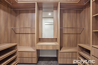 polytec WARDROBE - Wardrobe in Sepia Oak Ravine.