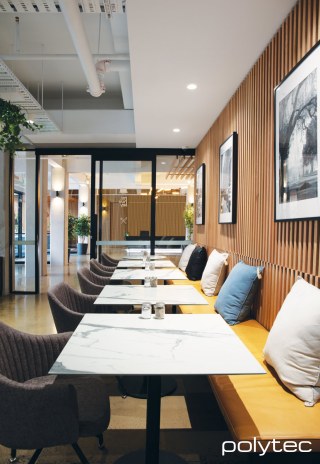 polytec XENOLITH - Xenolith in Calacutta Grey Smooth.