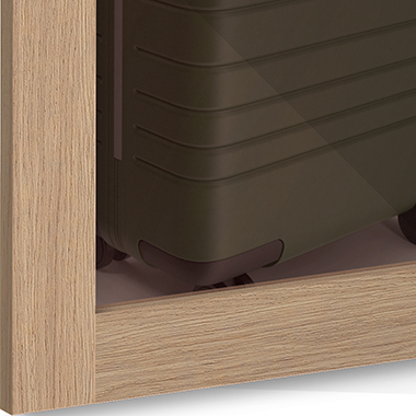 Bronze Glass Insert - 25mm SURANO