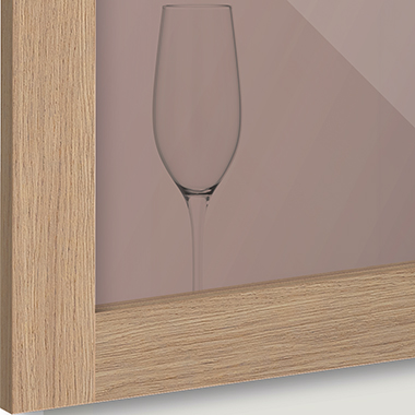 Bronze Glass insert - SURANO