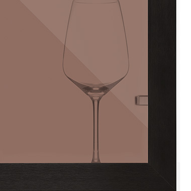 Bronze glass insert