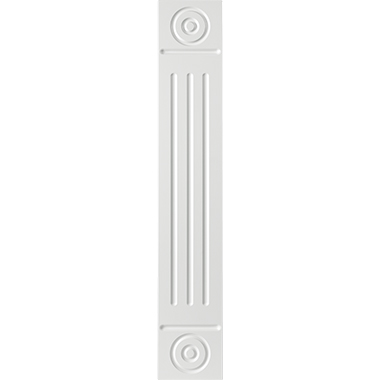 Column Capped Decorative Flute