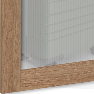 Fluted Glass Insert - 25mm SURANO
