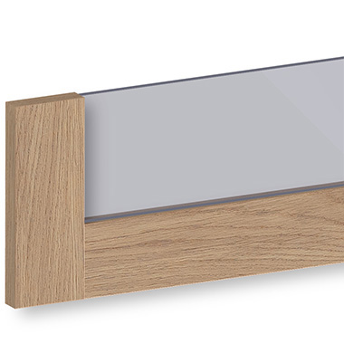 Grey Glass Insert - Horizon drawer