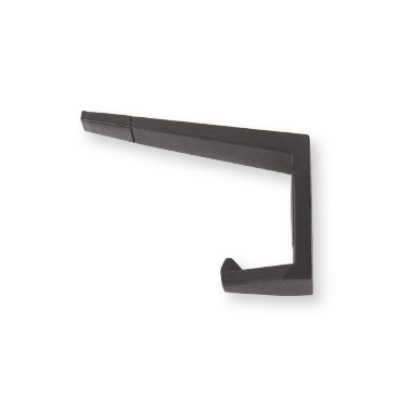 Hook with bumper Black Matt