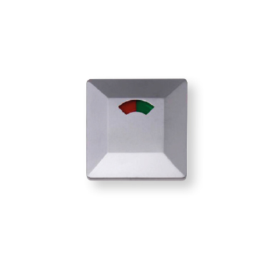 Lock indicator Satin Chrome