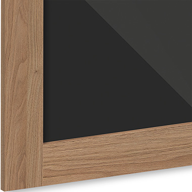 Starphire Black Glass Insert - 25mm SURANO