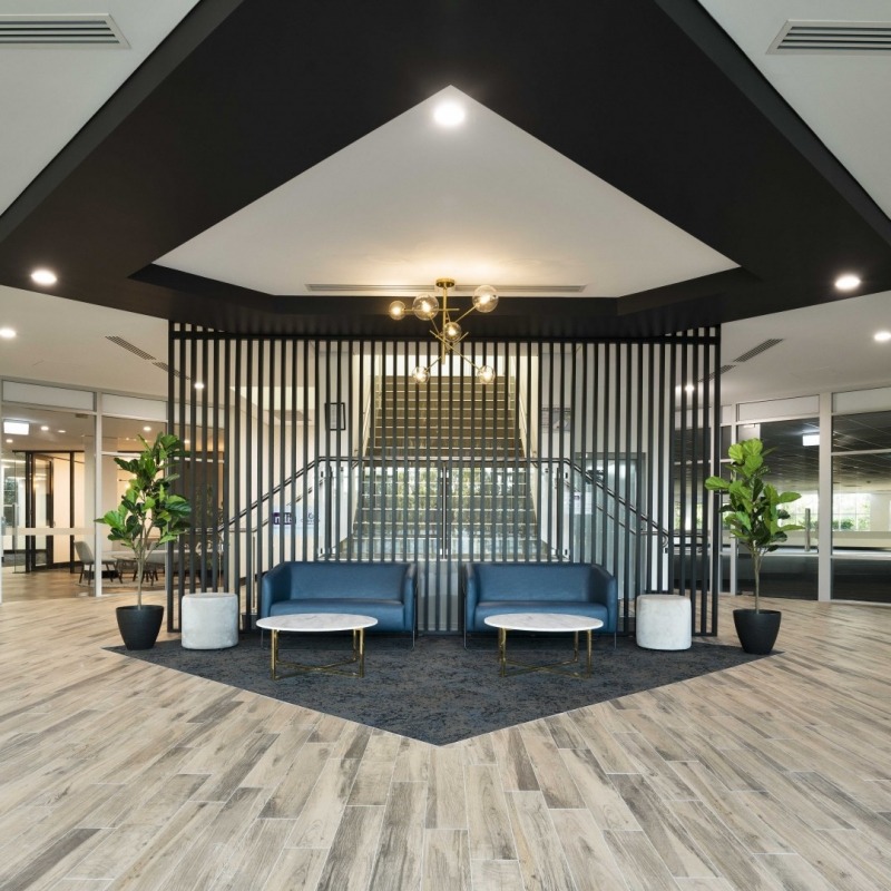 Irongate Garden City Office Park Transformation of Building 20's Lobby