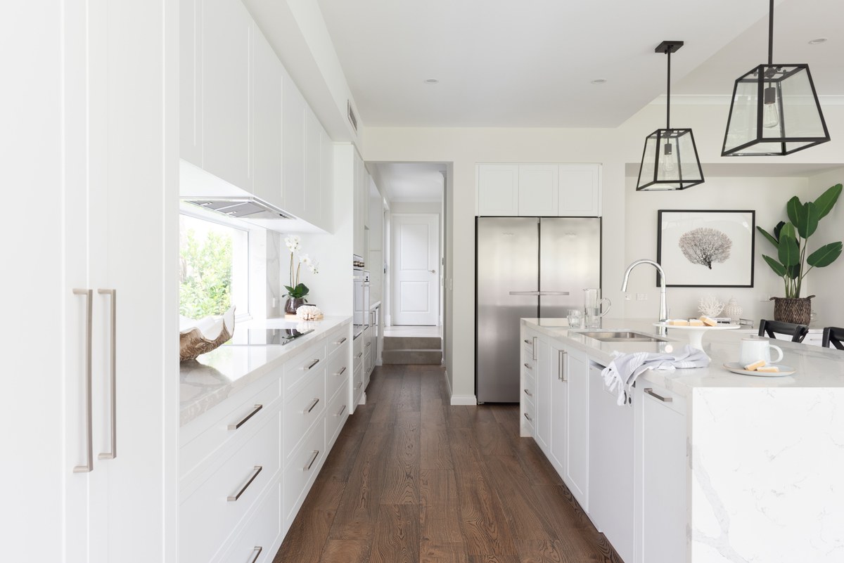 West Coast Hamptons Kitchen Projects polytec